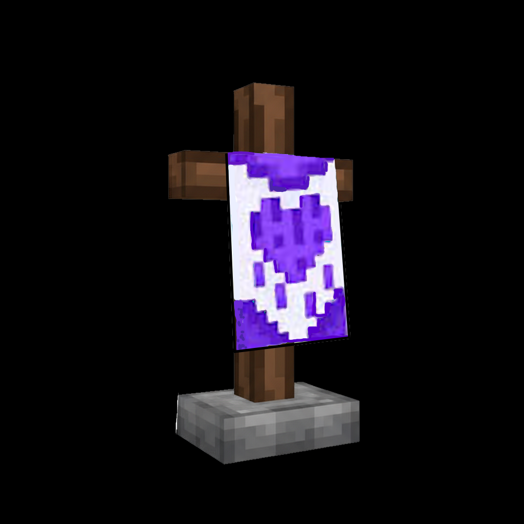 Klucz do Pelerynki Purple Heart - Minecraft