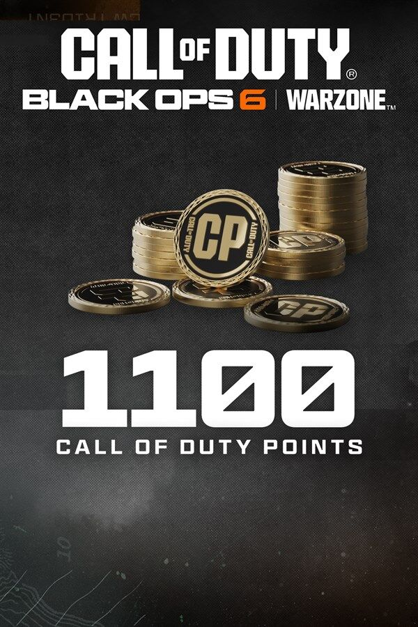 Call of Duty: Black Ops 6 - 1100 COD Points